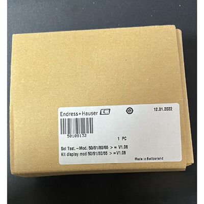 议价瑞士EH流量计显示模块50108132，适用于FMR50/51/80/65雷达物