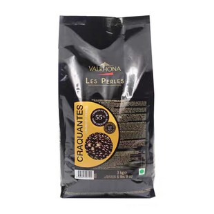 法芙娜脆脆珠纯可可脂香脆珍珠黑脆珠焦糖草莓白脆珠巧克力烘焙