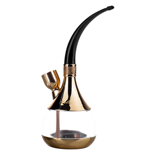 zobo正牌过滤烟斗水烟壶男士便携式水烟筒老式烟袋锅全套配件烟具