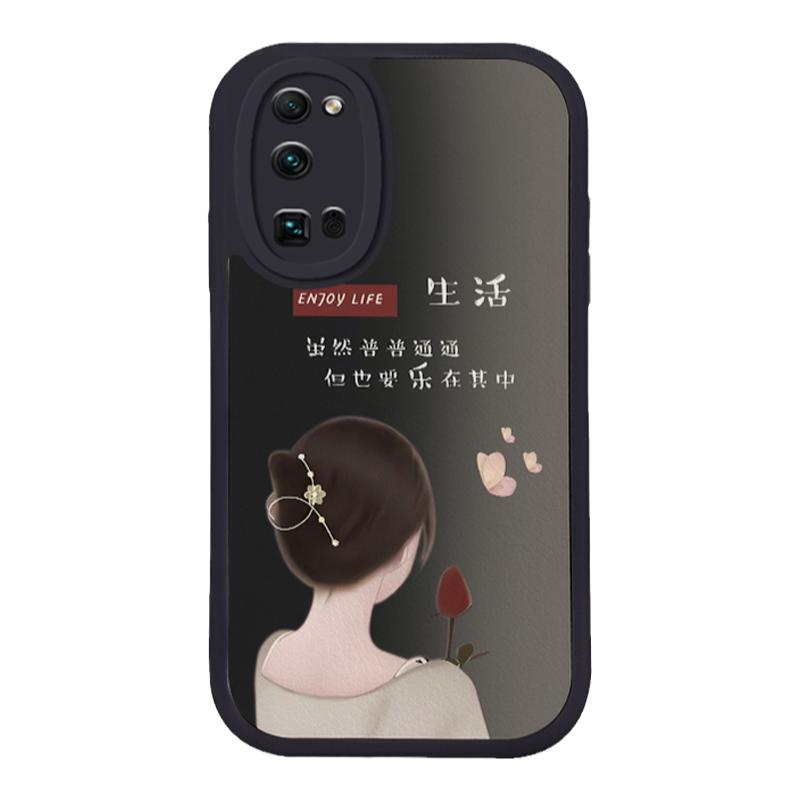 小羊皮mate60nova11手机壳
