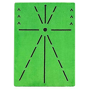 高尔夫绒布轨迹垫挥杆练习击球轨迹厂家直销检测方向天鹅绒耐用