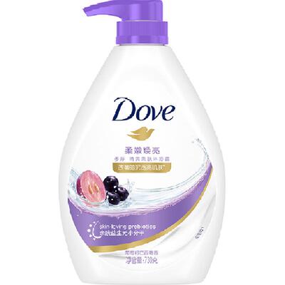 多芬柔嫩焕亮巴西莓香沐浴露730g