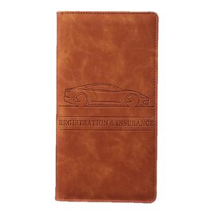 新款简约男女通用多功能汽车证件夹护照卡包跨境机票收纳卡包卡套