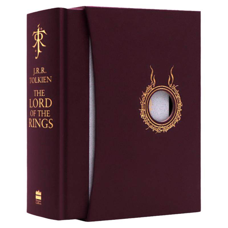 指环王魔戒精装豪华版 The Lord of the Rings 进口英文原版小说 经典影视原著史诗奇幻小说 青少年魔幻冒险课外阅读J.R.R.Tolkien