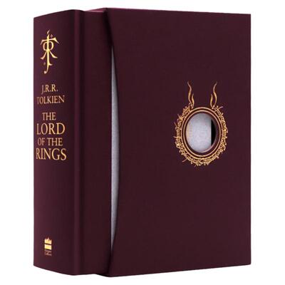 指环王魔戒精装豪华版 The Lord of the Rings 进口英文原版小说 经典影视原著史诗奇幻小说 青少年魔幻冒险课外阅读J.R.R.Tolkien