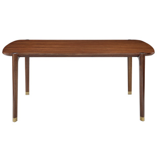 楷模家具家用小户型长方形简约日式桌子楷模餐桌实木北欧简约大气