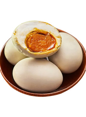 广西北部湾红树林咸鸭蛋烤海鸭蛋盐蛋正宗整箱特产包邮红泥咸蛋