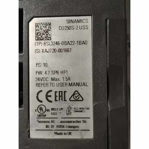 议价CU250S2USS变频器控制单是包好的外观和维修