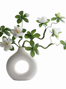 百花记杜鹃花家居仿真假花摆件