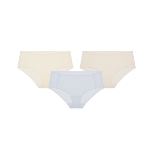 3件|内外橙标云朵无尺码内裤无痕防夹臀春夏新款NEIWAI