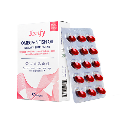 【2盒】纽益宝小粉钻鱼油97%高浓度深海鱼油omega3成人女生美容白