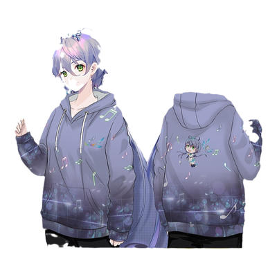 动漫洛天vsinger加绒卫衣正凌言