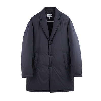 冬季保暖白鹅绒西装领羽绒服外套