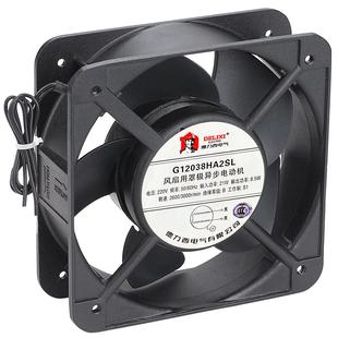 德力西电气轴流风机扇机柜交流风扇220V小型散热工业机柜排风扇