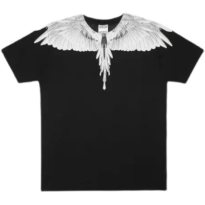 正品mb翅膀短袖恤marcelo黑白