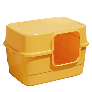 猫砂盆全封闭式防臭除臭超大号猫厕所防外溅猫沙盆子特大号猫屎盆