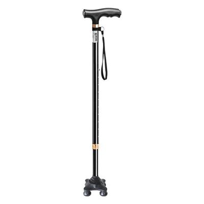 日本乐来福四脚老人拐杖轻便稳固