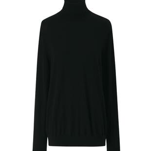 【吴磊同款 美利诺羊毛】IIIVIVINIKO冬新款高领宽松针织衫女