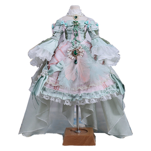 莫奈的后花园 4分BJD女娃衣 安德莉亚春日樱粉的套装 GEM贵族娃娃