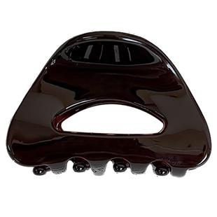 三角形发量少半扎头发抓夹发夹子头饰发卡子女鲨鱼夹后脑勺中小号