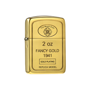 Zippo打火机1941复刻金砖官方正品防风煤油送男朋友生日礼物创意