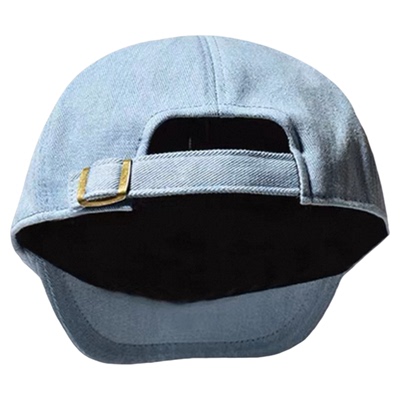 复古牛仔女春夏显脸小大头围前进