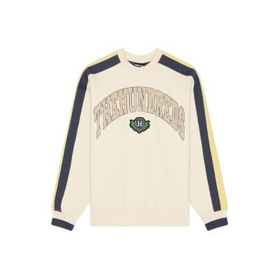 [春季新品]The Hundreds IVY 圆领毛衣 奶油色羊毛衫REVOLVE小众