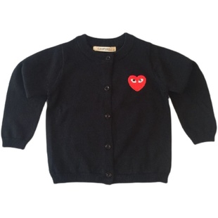 日本进口婴儿针织开衫外套春秋宝宝上衣小童纯棉衣服新生儿外罩衫