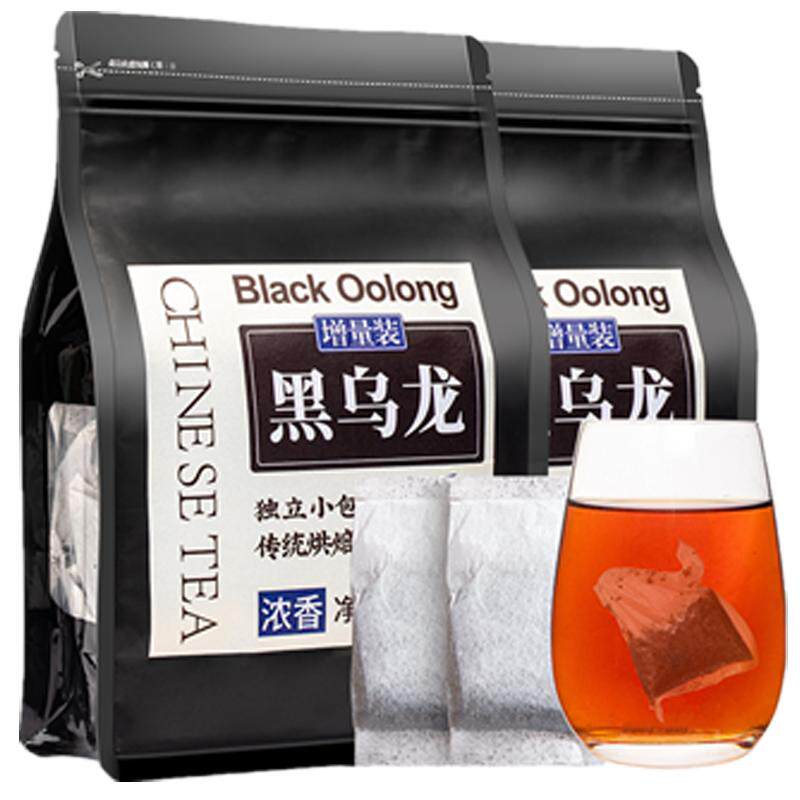 六创油切黑乌龙茶多酚木炭技法高浓度浓香型乌龙茶叶独立小包装