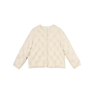 RBIGX瑞比克童装冬季新款圆领宽松潮流百搭女童保暖羽绒服