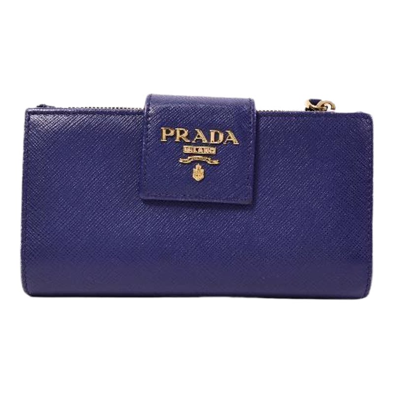 中古Prada普拉达长钱包