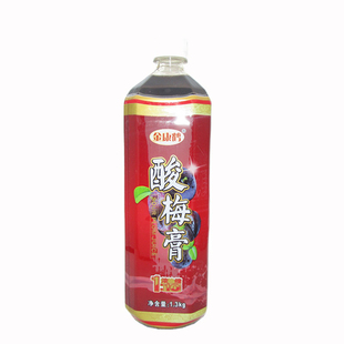 金康鹤酸梅膏1.3kg浓缩酸梅汤商用桂花酸梅汁火锅店专用整箱12瓶