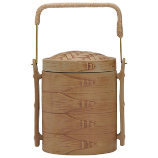 创意茶叶罐子陶瓷储存罐密封罐茶罐家用防潮创意红绿白茶中式摆件