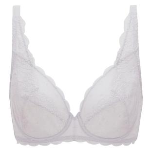 【小美同款 波波杯】华歌尔Wacoal超薄蕾丝全罩杯大胸显小内衣女