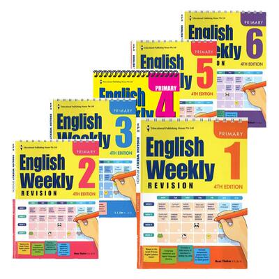 加坡小学英语教辅每周英语复习