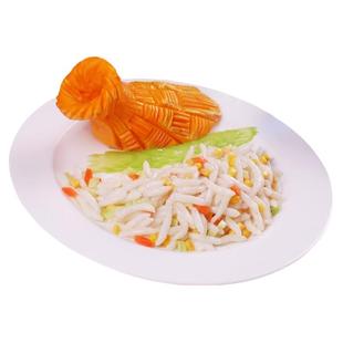 白鱼米 果味白鱼米 淡水鱼糜 速冻鱼肉制品 酒店方便特色食材200g