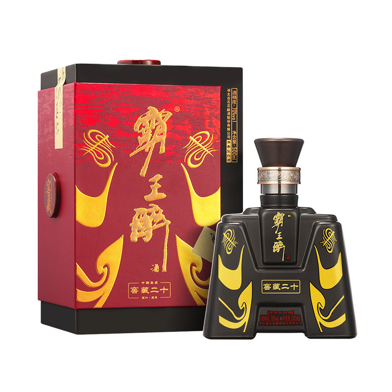 【官方正品】霸王醉商务一号70度清香型高度白酒商务宴请节日送礼
