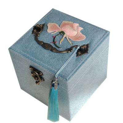 小号首饰盒手提公主饰品盒