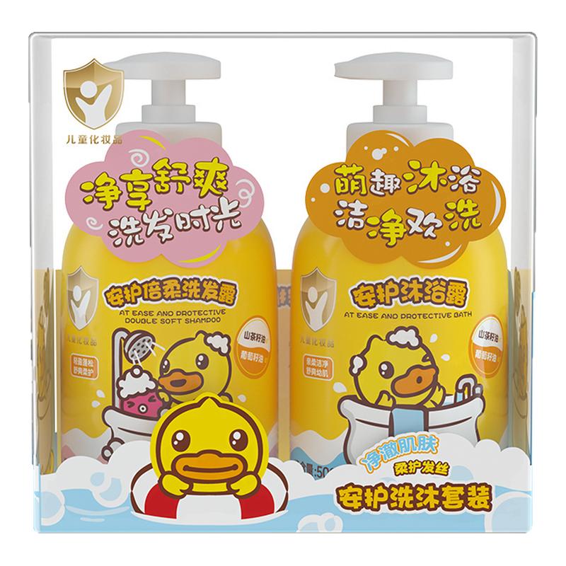 小黄鸭安护洗沐套装500g+500g
