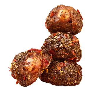 紫苏辣味酸枣糕湖南特产南酸枣粒手工健康0添加剂野山枣零食新货