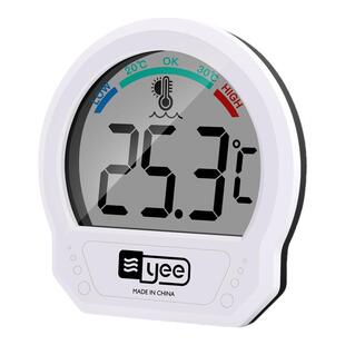 yee鱼缸温度计迷你led测水温计防水水族专用养热带鱼液晶电子数显