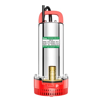 直流潜水泵高扬程12V24V电瓶48V60V电动车农用户外灌溉浇菜抽水泵