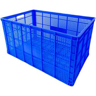 大号水果塑料周转筐长方形加厚蔬菜运输货框子工厂收纳储物快递箱