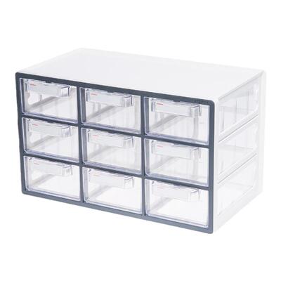 韩国九格可视抽拉收纳盒
