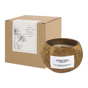 天然椰子壳香薰蜡烛礼盒送女生生日礼物伴手礼卧室高级氛围感摆件