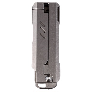 BELLOC 钛合金萝卜梳子梯形美工重力刀edc快递开箱小刀便携可换刃