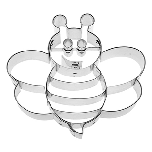 德国焙可美圣诞饼干模具生日姜饼人按压式曲奇切模烘焙工具不锈钢