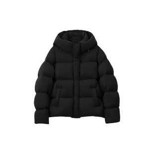 定制加长款羽绒服女爆款2025新款正品新国标90白鸭绒连帽外套