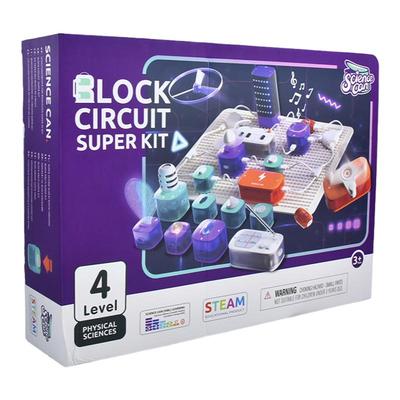 科学罐头电路积木STEAM创客套装