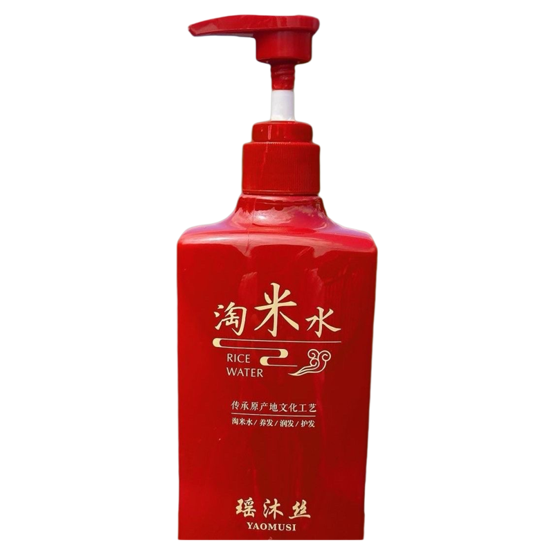 瑶沐丝淘米水柔顺洗发水去屑控油